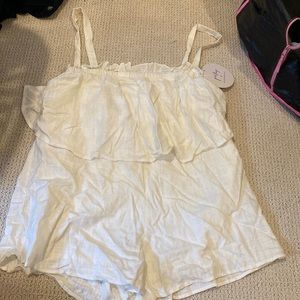 Wexler Playsuit White Princess Polly US 0